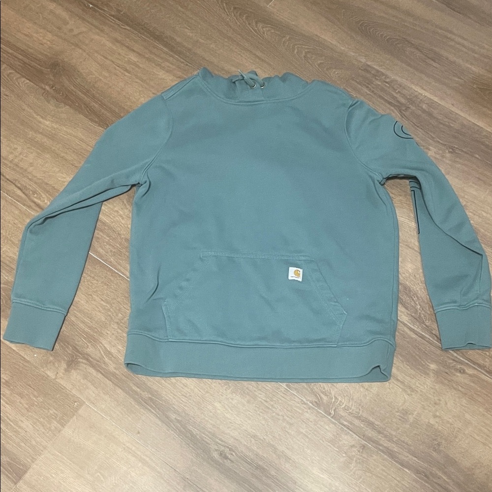 Carhartt Women's Teal Sweatshirt